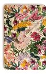 Deny Designs Burcu Korkmazyurek Vintage Garden X Rectangle Cutting Board In Multi