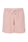 Polo Ralph Lauren 5.75-inch Traveler Classic Swim Trunk In White/red