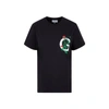 GANNI GANNI G ROSE LOGO PRINT T