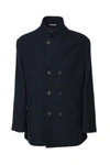 BRUNELLO CUCINELLI BRUNELLO CUCINELLI LIGHTWEIGHT WATER-RESISTANT CASHMERE PEA COAT