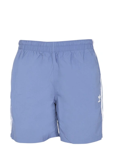 Adidas Originals Adicolor Classics Swim Shorts In Blue