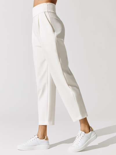 Ona Stanton Cropped Pant In White