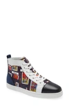 CHRISTIAN LOUBOUTIN LOUIS ORLATO TAROT HIGH TOP SNEAKER,3210348