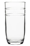 Juliska Isabella Acrylic Large Beverage Tumbler In Clear
