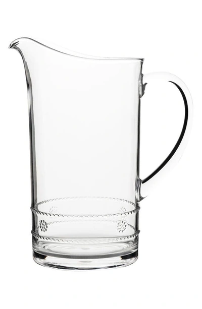 Juliska Isabella Acrylic Pitcher In Clear