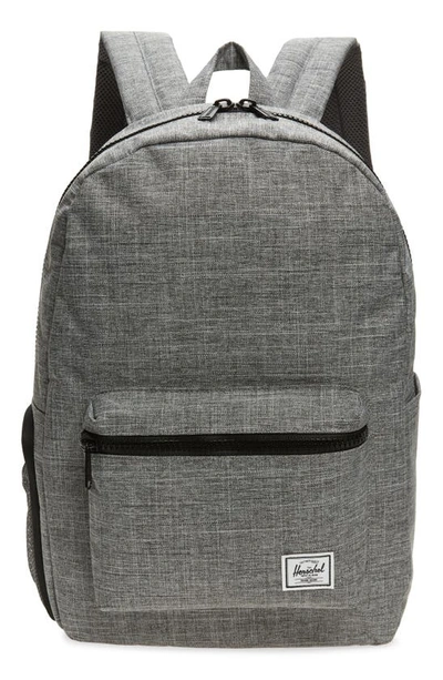 Herschel Supply Co. Babies' Settlement Sprout Diaper Backpack In Raven Crosshatch