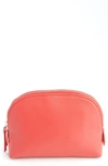 Royce Compact Cosmetics Bag In Red