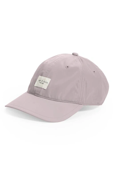 Rag & Bone Addison Baseball Cap In Mordgrey