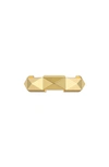 GUCCI LINK TO LOVE FACETED BAND RING,YBC662184001017
