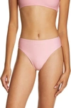 Frankies Bikinis Jenna Bikini Bottoms In Love Pink