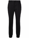 ALEXANDER MCQUEEN ELASTICATED-ANKLE TAILORED TROUSERS