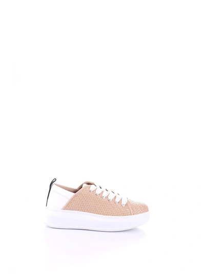 Alexander Smith Women's Pink Leather Sneakers