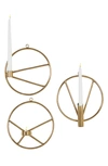Willow Row Gold-tone Stainless Steel Modern Wall Sconce In Gold