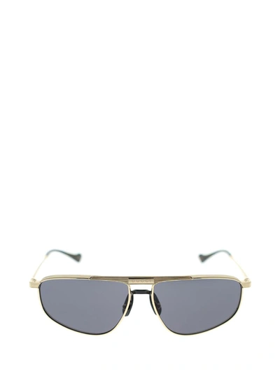 Gucci Eyewear Aviator Sunglasses In Gold