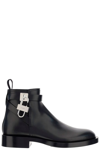 GIVENCHY GIVENCHY PADLOCK ANKLE BOOTS