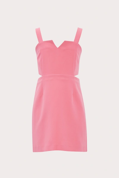 Milly Minis Cady Hazel Cut Out Dress In Candy Pink