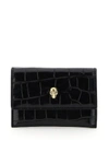 ALEXANDER MCQUEEN ALEXANDER MCQUEEN SKULL EMBOSSED WALLET