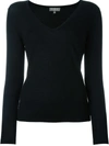 N•PEAL CASHMERE SUPERFINE V-NECK SWEATER,NPW80811409187