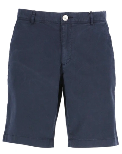 Woolrich Classic Shorts In Melton Blue