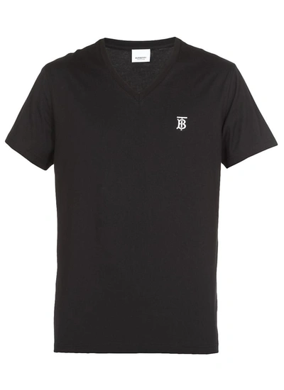 Burberry T-shirts And Polos Black