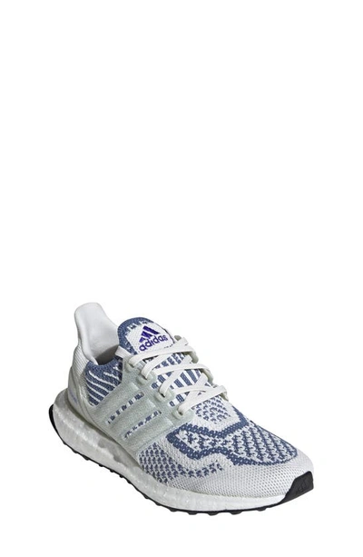 Adidas Originals Kids' Ultraboost Dna Primeblue Sneaker In White/ Blue