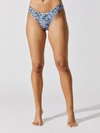 Beach Riot Philippa Bottom In Black Floral