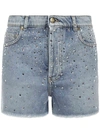 ALEXANDRE VAUTHIER ALEXANDRE VAUTHIER SHORTS BLUE