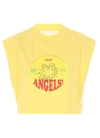 PALM ANGELS PALM ANGELS TOP YELLOW