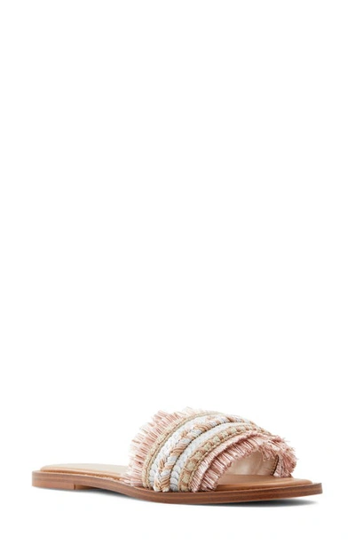 Aldo Rockyy Slide Sandal In Light Pink