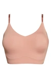 True & Co. True Body Lift Full Cup Triangle Bra In Whiskey Rose