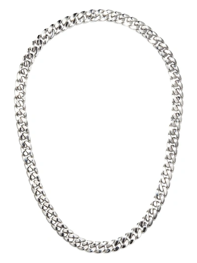 Shay White Gold Chain Necklace In Silver