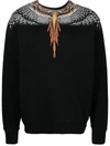 MARCELO BURLON COUNTY OF MILAN MARCELO BURLON SWEATERS BLACK