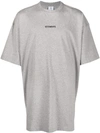 VETEMENTS VETEMENTS T-SHIRTS AND POLOS GREY