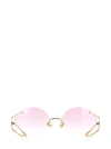 GUCCI GUCCI EYEWEAR ROUND FRAME SUNGLASSES