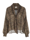 SAINT LAURENT SAINT LAURENT LEOPARD PRINT BLOUSE