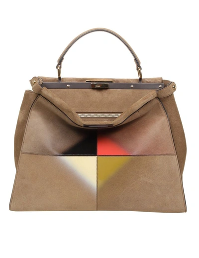 Fendi Women's  Brown Leather Handbag