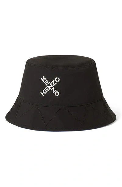 Kenzo Bucket Hat In Black A