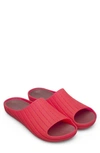 Camper Open-toe Slip-on Slides In Red