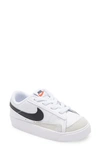 Nike Kids' Blazer Low '77 Sneaker In White/ Black/ Orange