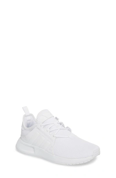Adidas Originals Kids' X Plr Sneaker In White / White / White