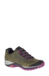 Merrell Siren Traveler Hiking Sneaker In Olive/ Purple
