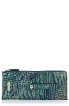 Brahmin 'melbourne' Credit Card Wallet In Dragon