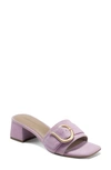 Aerosoles Evvie Slide Sandal In Lilac Suede