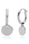 Monica Vinader Siren Muse Recycled Sterling Silver Mini Drop Earrings In Silver