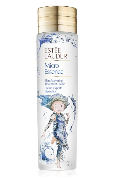 Estée Lauder Micro Essence Skin Activating Treatment Lotion, Asa Eckstrom Limited Edition Bottle 6.7 Oz.