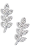 MEIRA T DIAMOND LEAF STUD EARRINGS,1E7219W