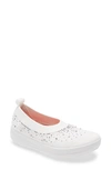 FITFLOP UBERKNIT™ CRYSTAL BALLERINA SLIP-ON SNEAKER,DV5