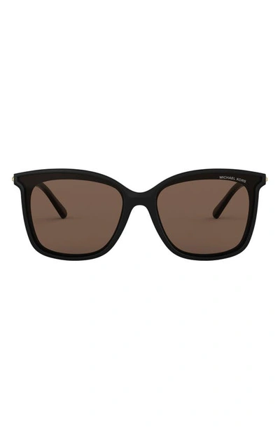 Michael Kors 61mm Square Sunglasses In Black