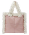 STAND STUDIO STAND STUDIO LOLITA SHEARLING TOTE BAG