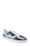 Stuart Weitzman Daryl Low Top Sneaker In Cerulean